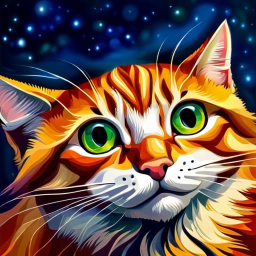 Adorable Origami Cat Inspired by Studio Ghibli