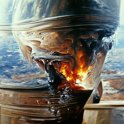 Hostile Emotion: An Oil Painting