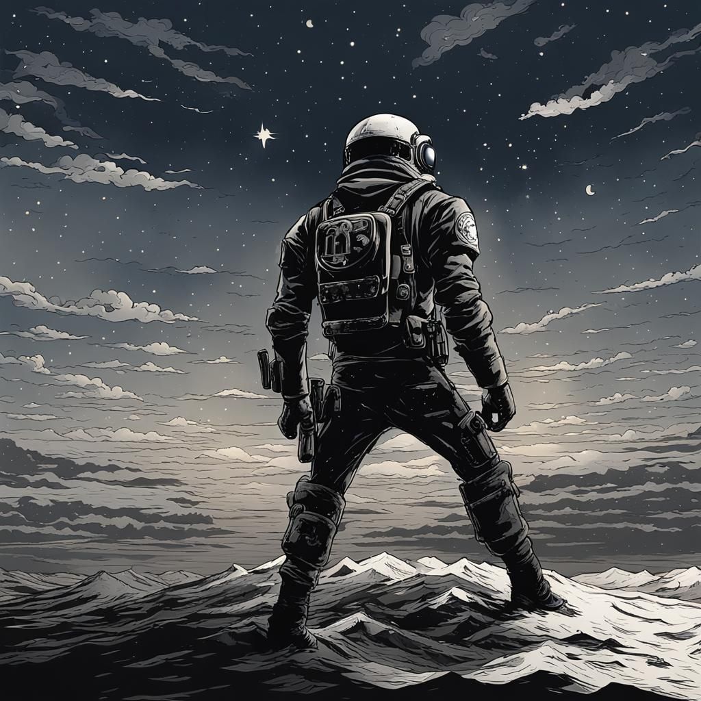 Romantic Encounter in Oil Painting Style