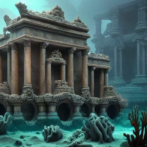 Ruins in Atlantis