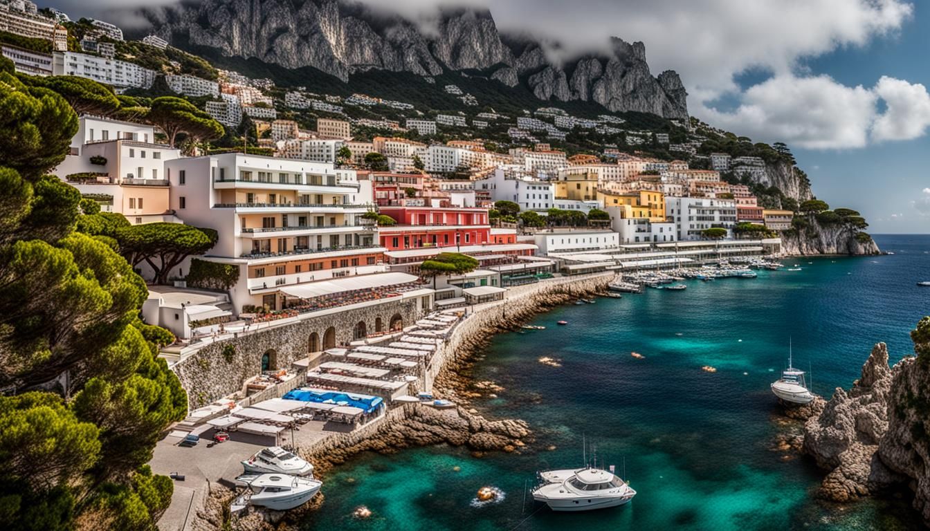 Villa on Capri: Professional Photography with Bokeh