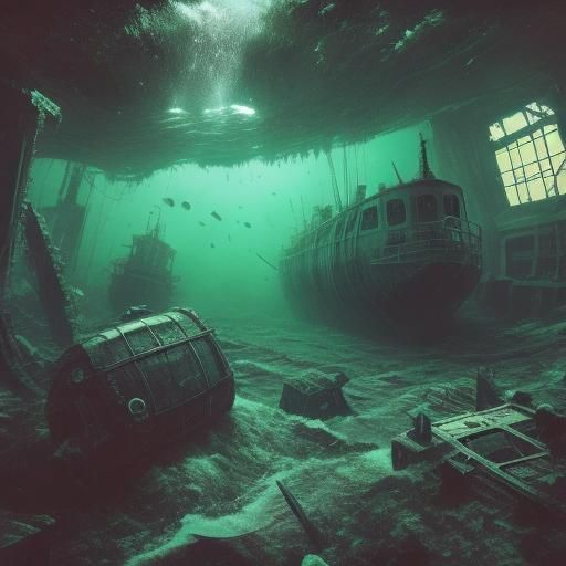 Submechanophobia Shipwreck in Melancholic Style