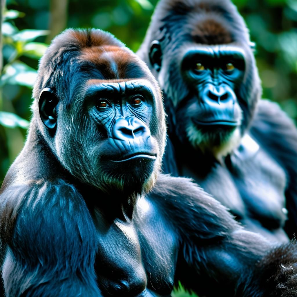 Gorillas in the Wild: Professional Photography
