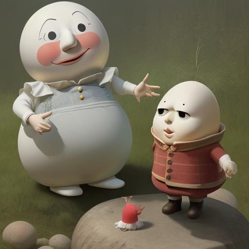 AI Image of Humpty Dumpty