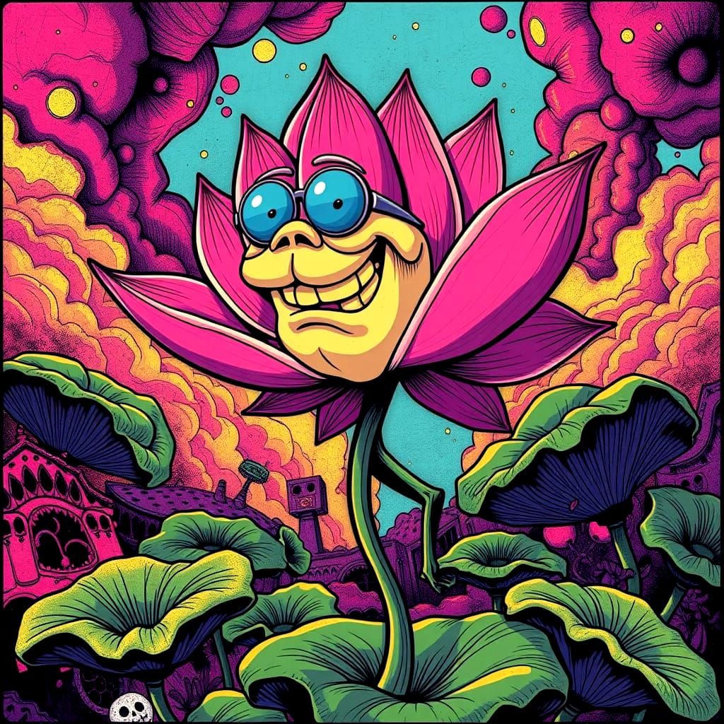 Super Lotus Flower 2 from an Elzie Crisler Segar comic strip