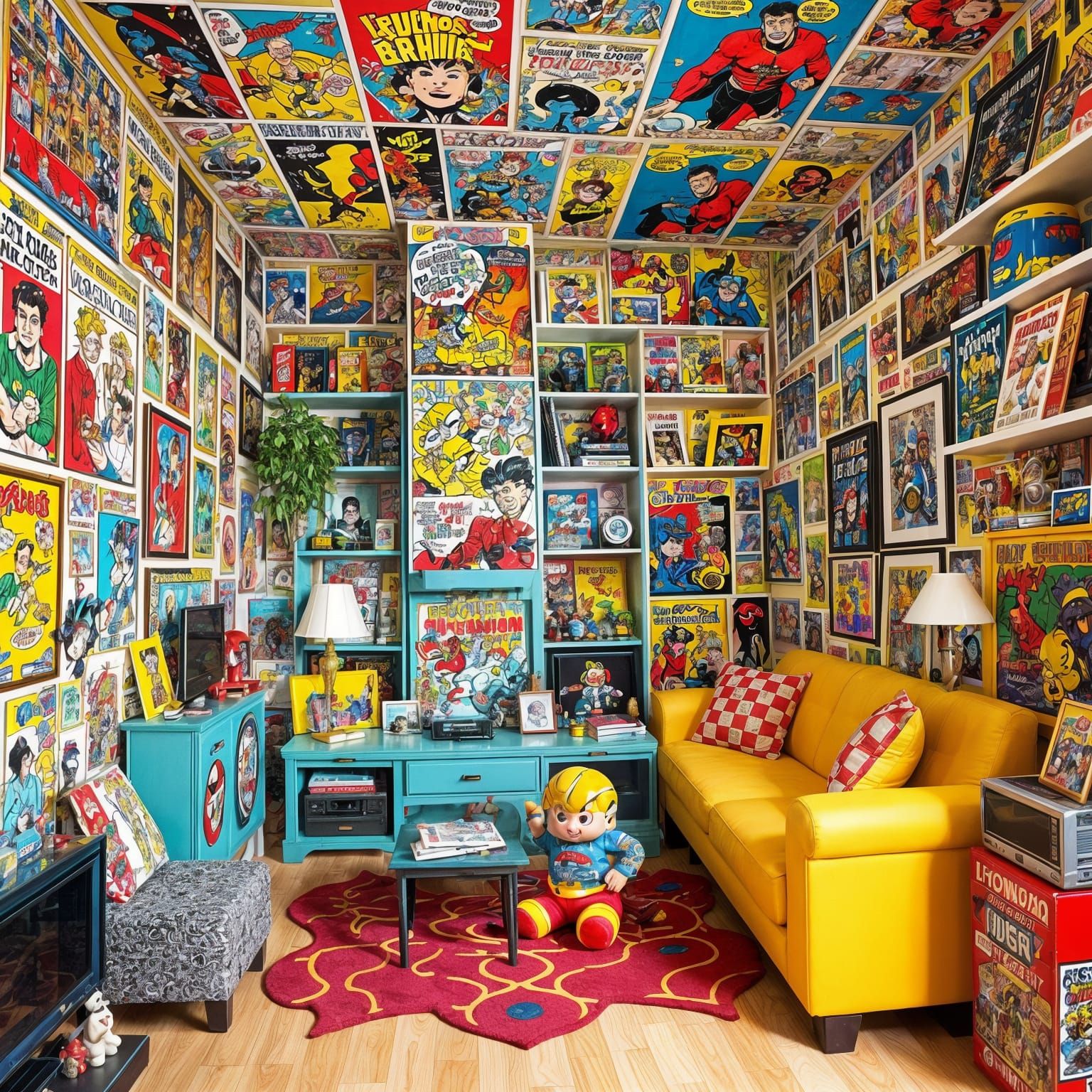 Comic Strip Paradise: A Vibrant Celebration of Cartoon Cultu...