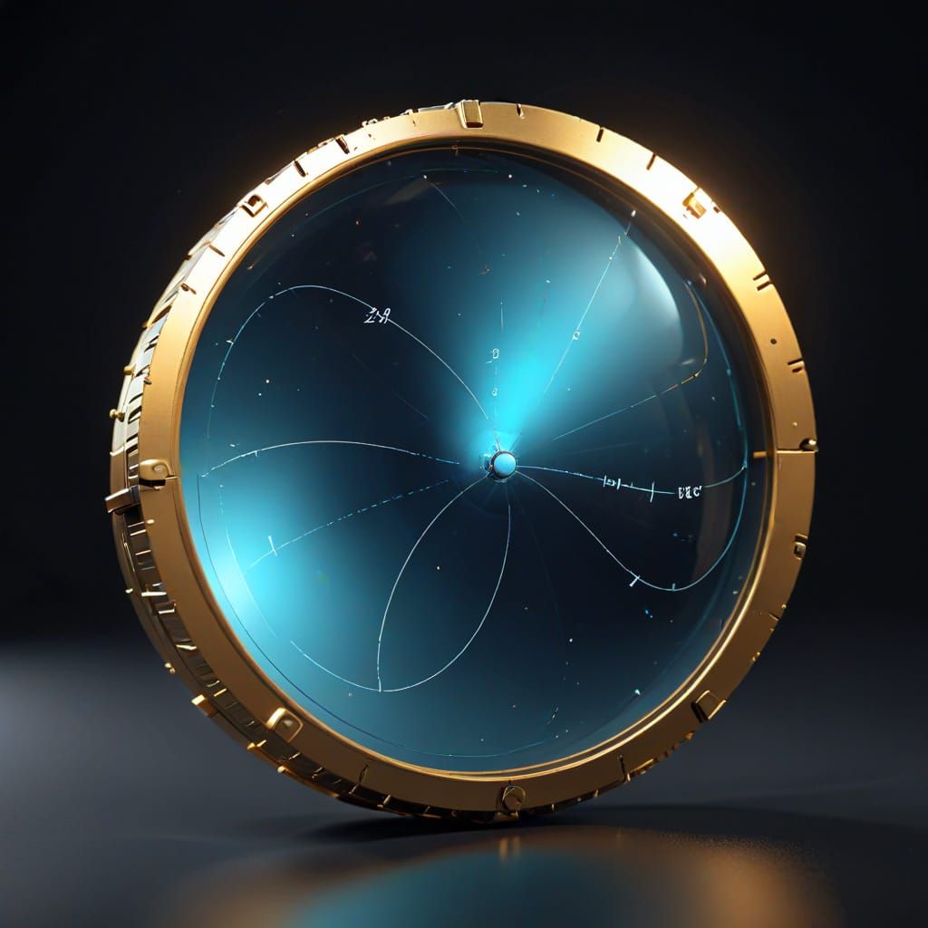 Abstract Geometric Fractal Explorer with Volumetric Lighting