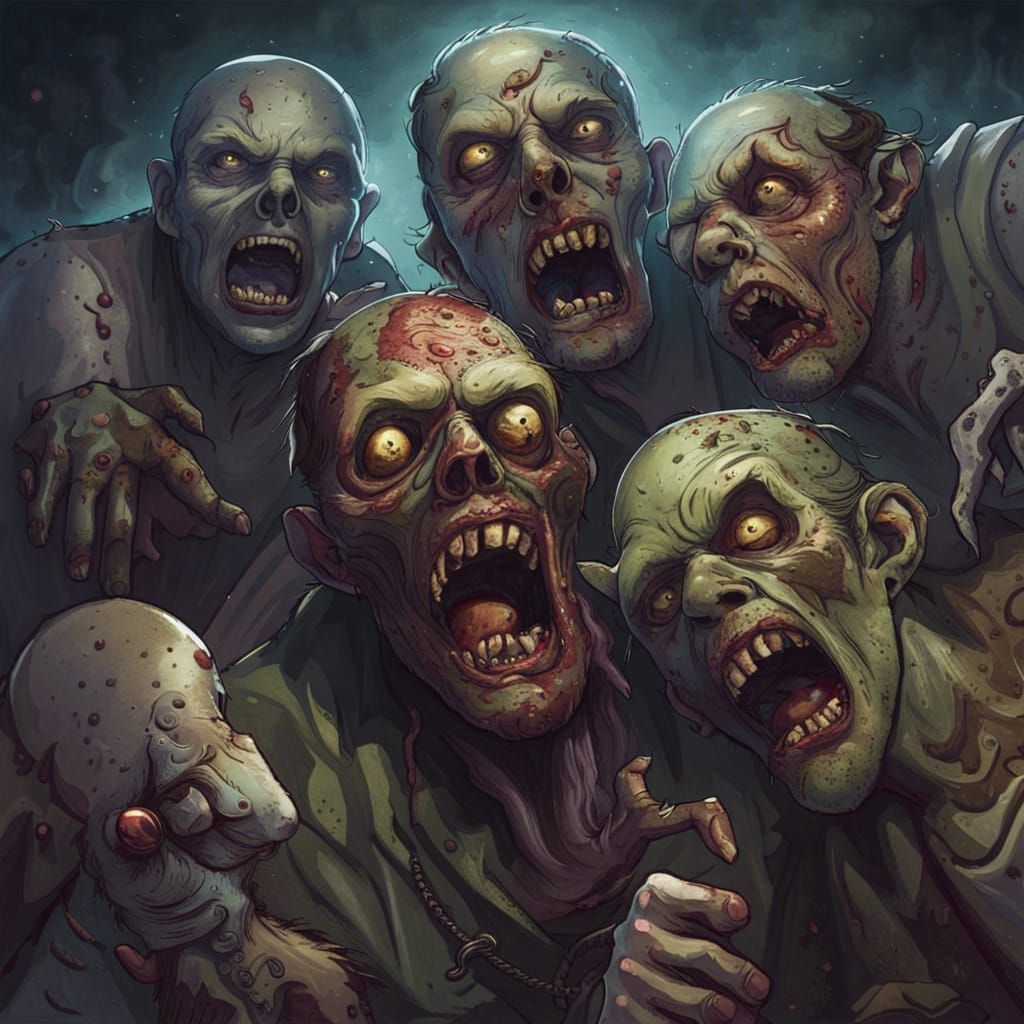 Cosmic Zombies: A Horrific Vision