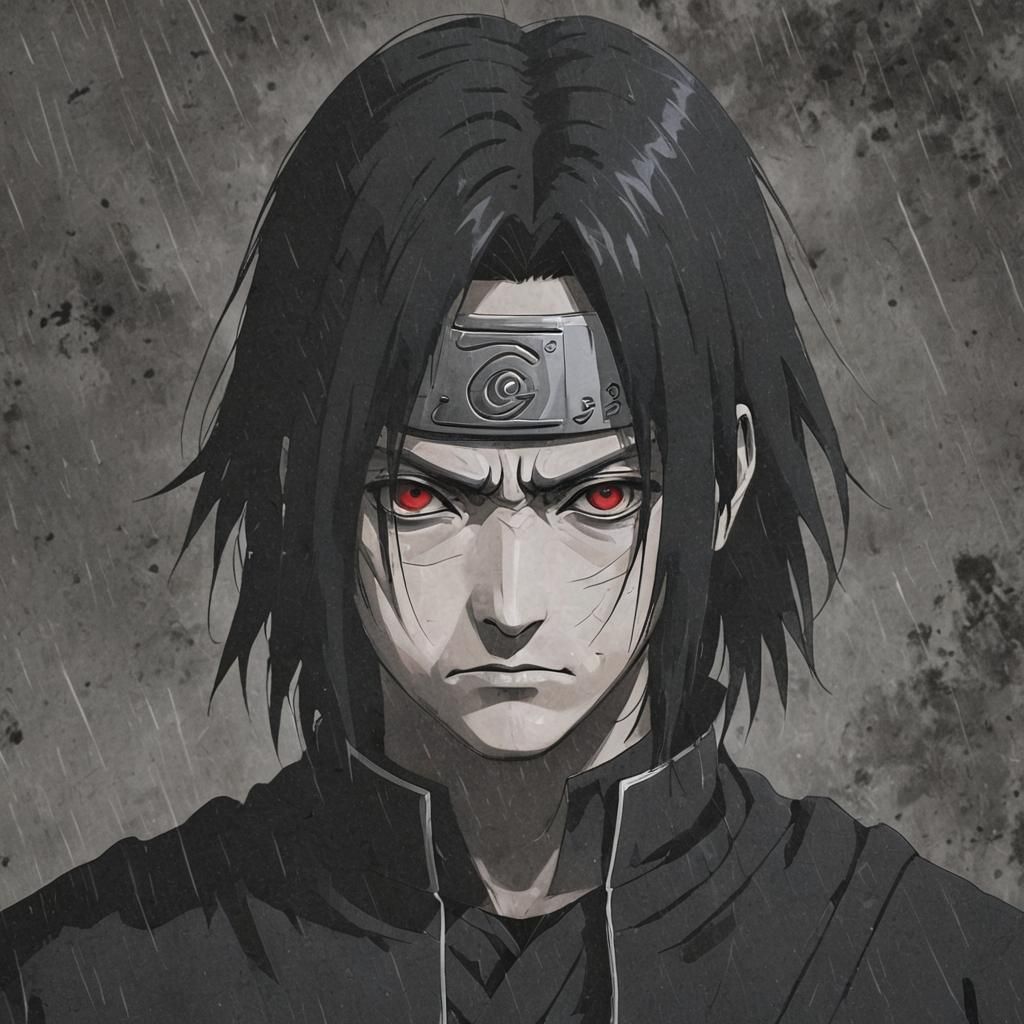 Dark and Moody Image of Uchiha Itachi