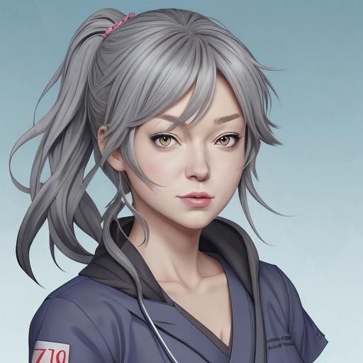 Anime Style Female Character