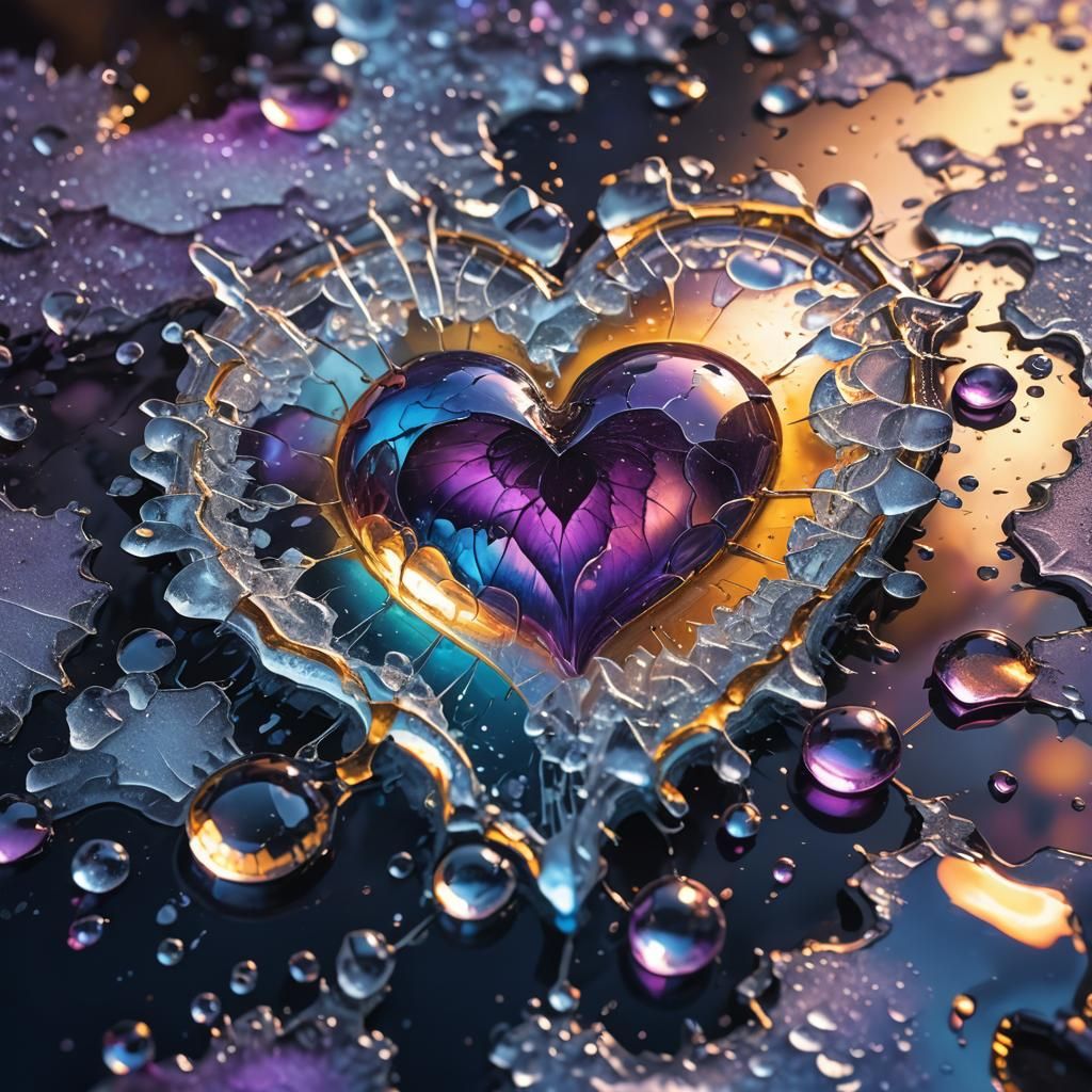 Melting Heart of Ice: Fantasy Concept Art