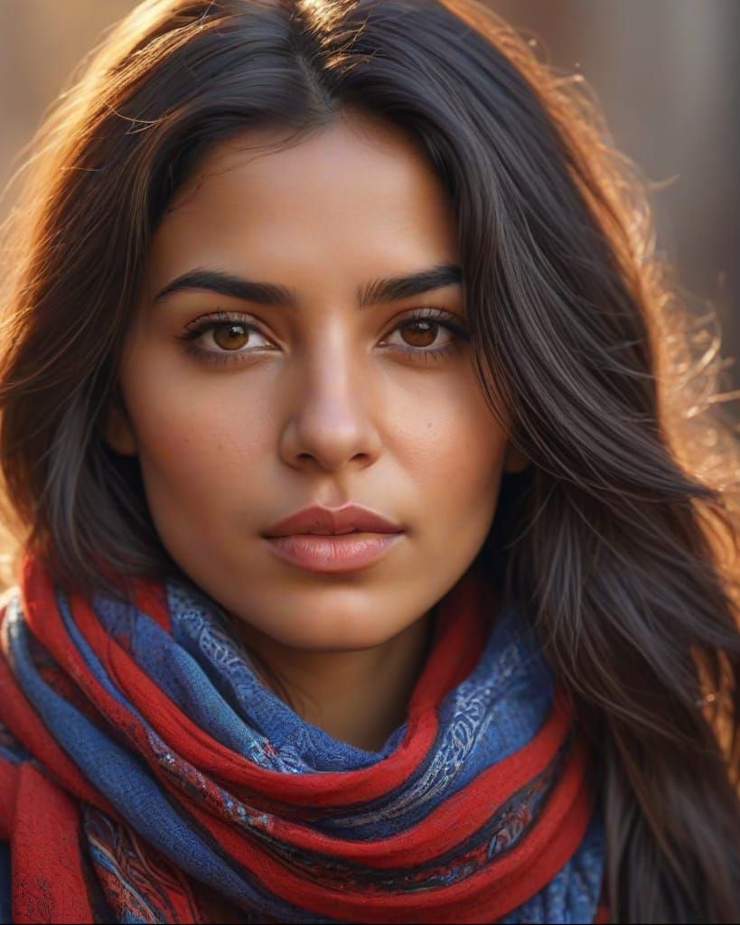 Romani Beauty in Vibrant Splendor