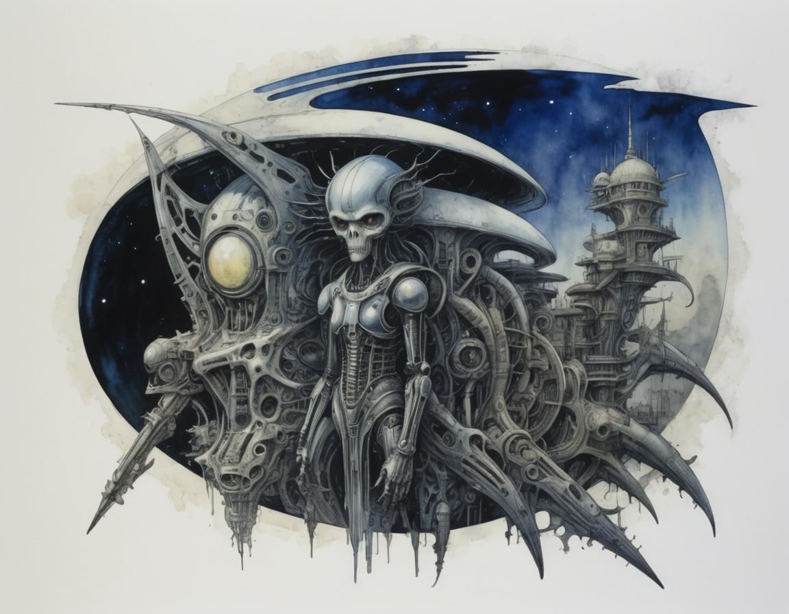 Trypophobic Nightmares in Mixed Media Art