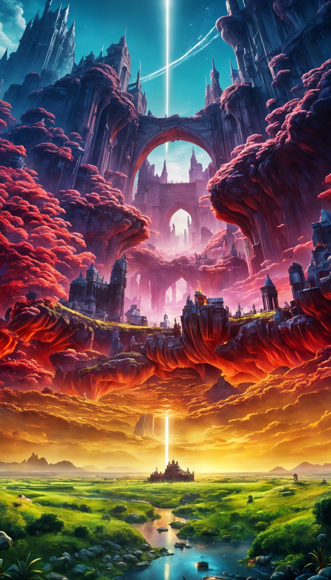 Epic Cinematic Digital Matte Painting