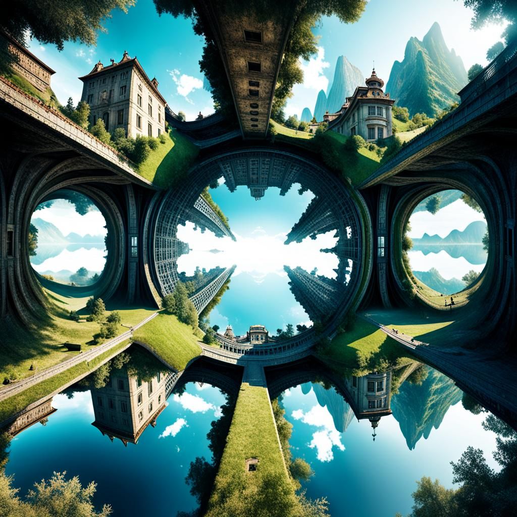 Upside Down World: Landscape Photography Manipulation