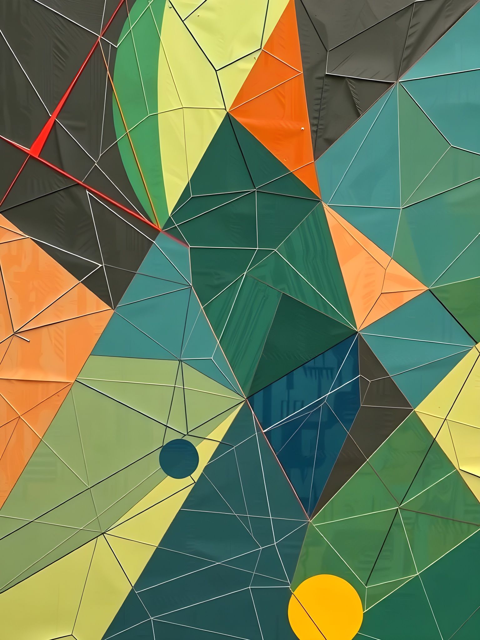 Low Poly Geometric Abstraction