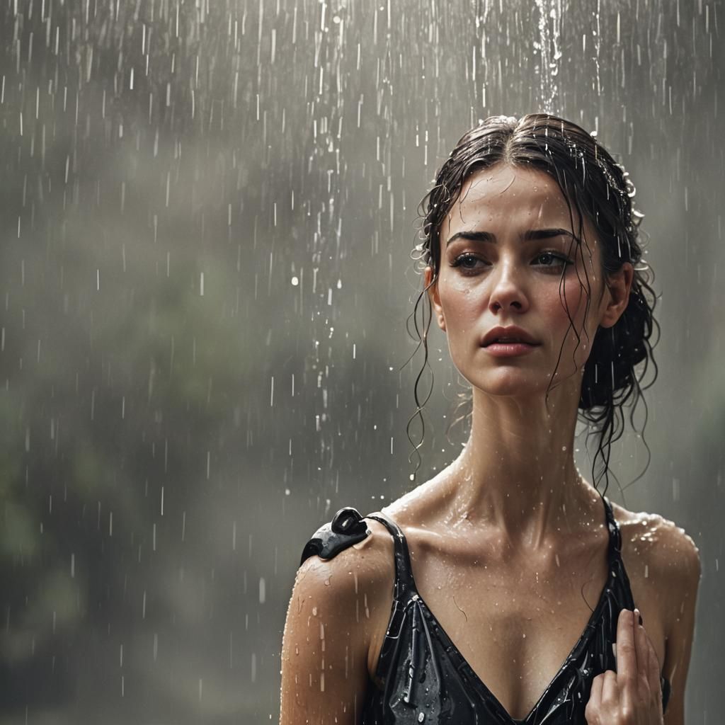 Rain of Emotion: A Visualisation of Suffering