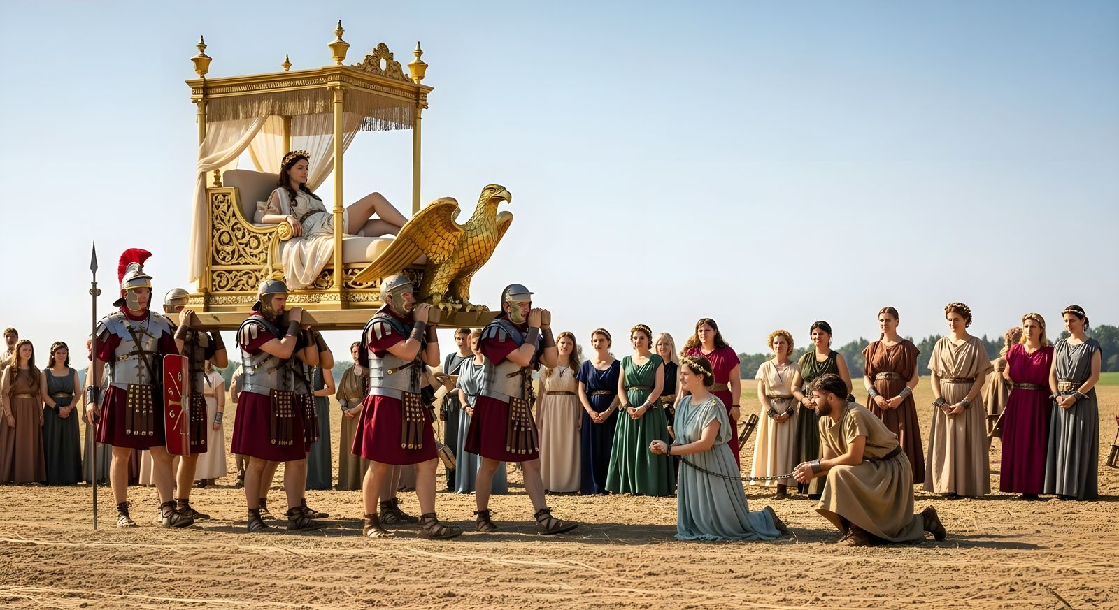 Empress Messalina Visits Servants in the Fields