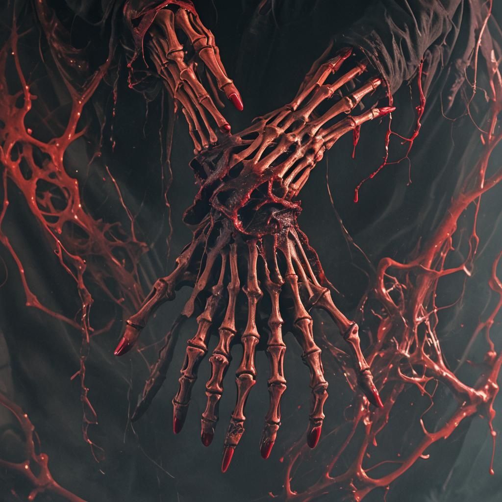 Cinematic Dark Collector's Macabre Ritual