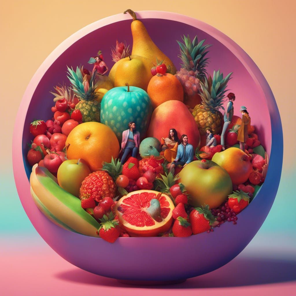 Smart Casual Fruit Bowl at the Office