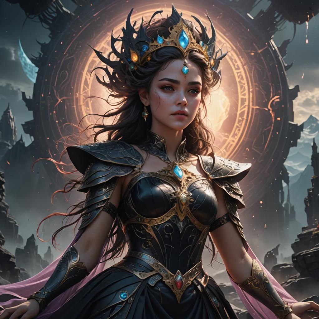 Princess of Parallel Universe Under Black Sun