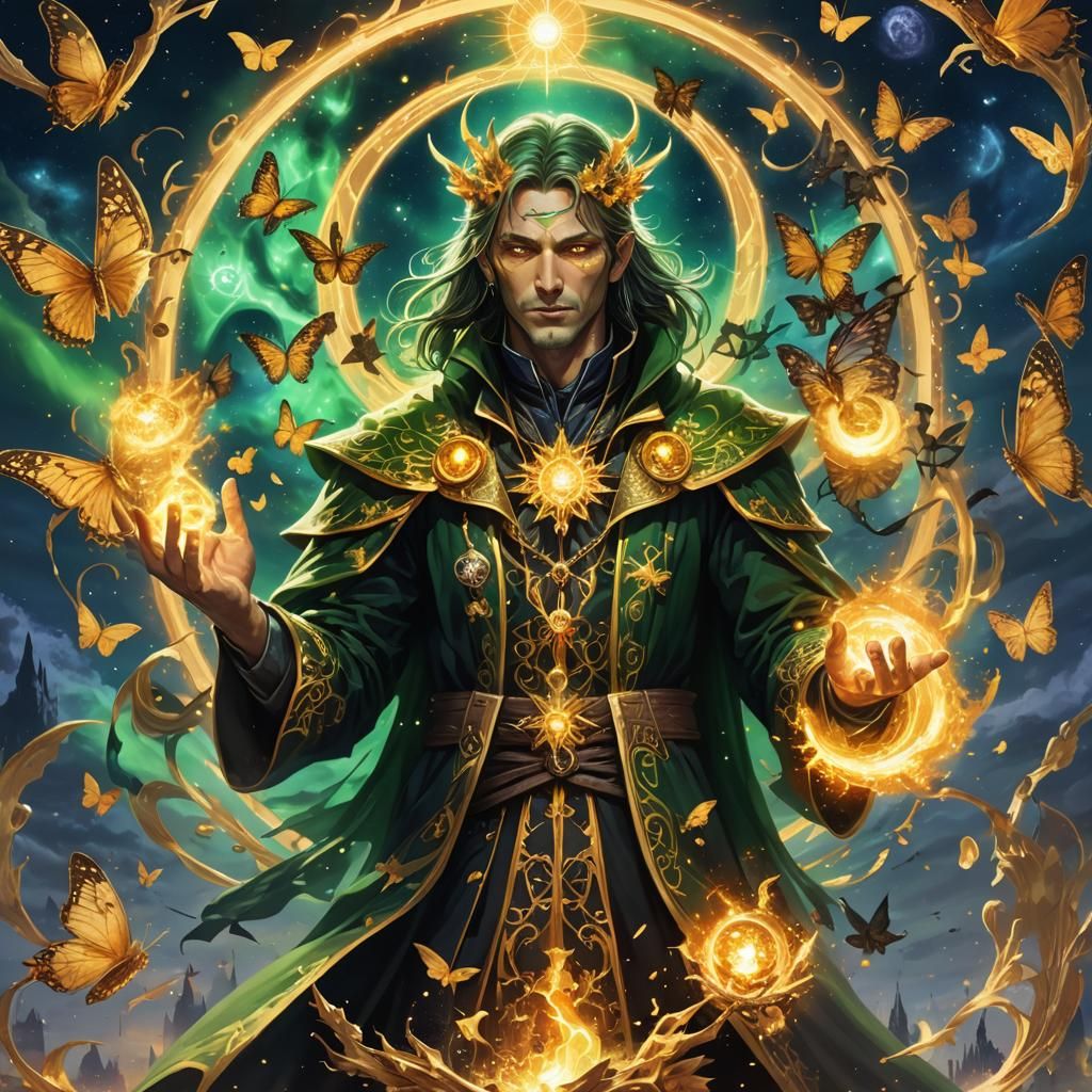Alchemist Transforms Souls to Gold Under Aurora