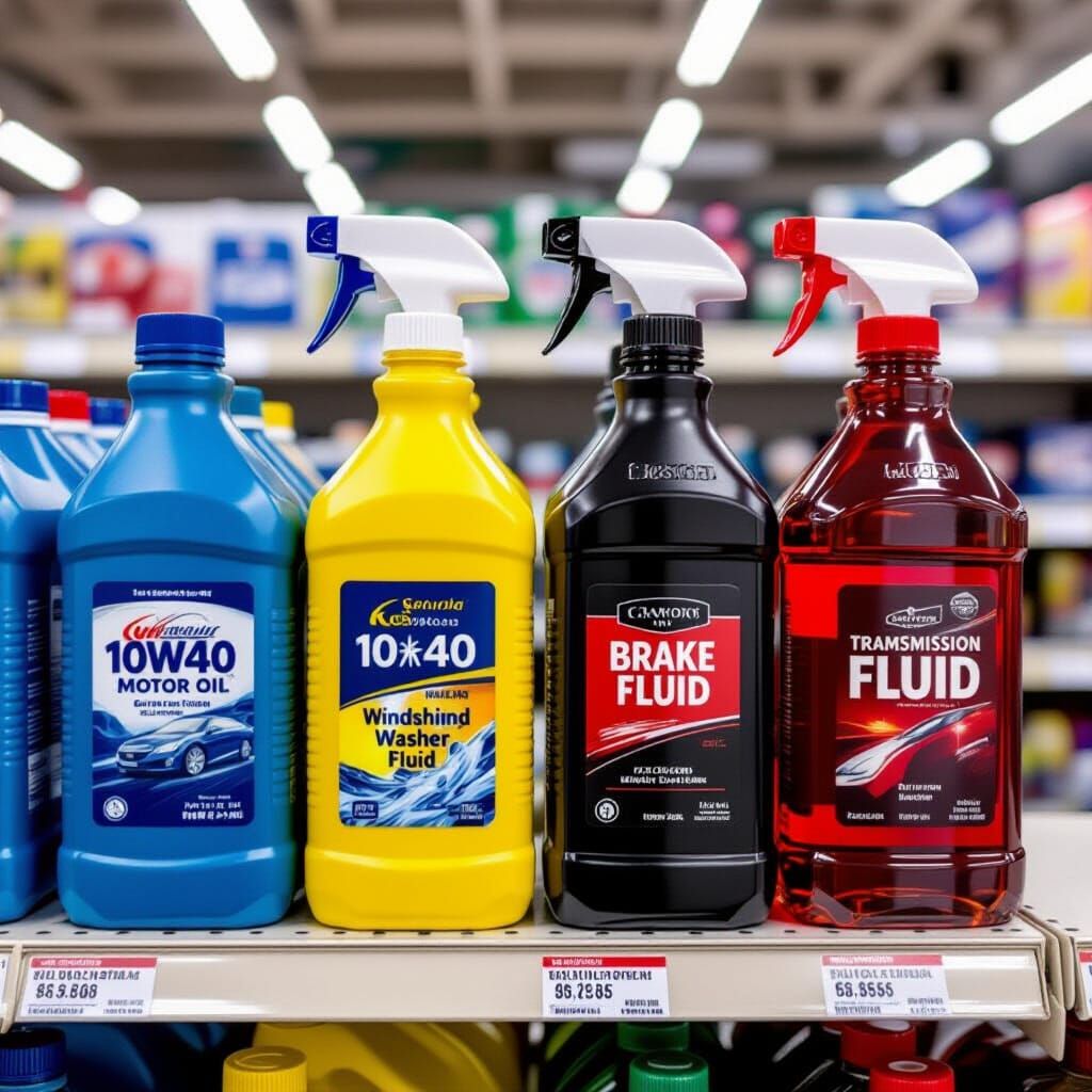 Automotive Fluids as the Four Horsemen on Store Shelf