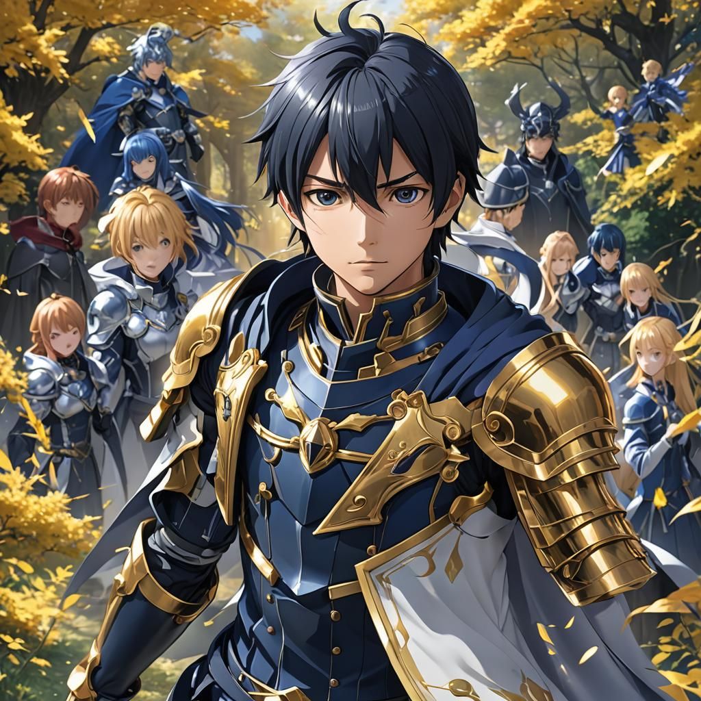 Kazuto Kirigaya in Alicization: 3D Anime Art