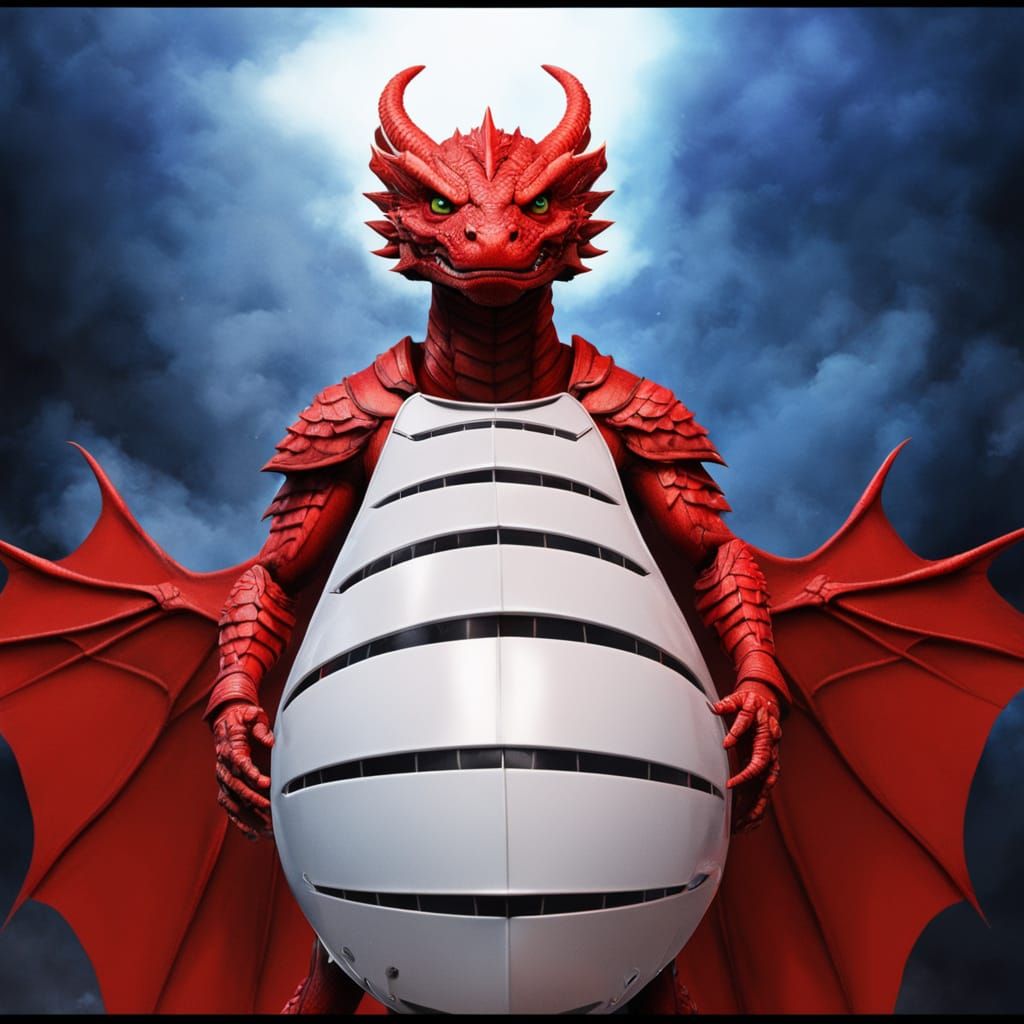 The Red Dragon Granymyr on Eternia