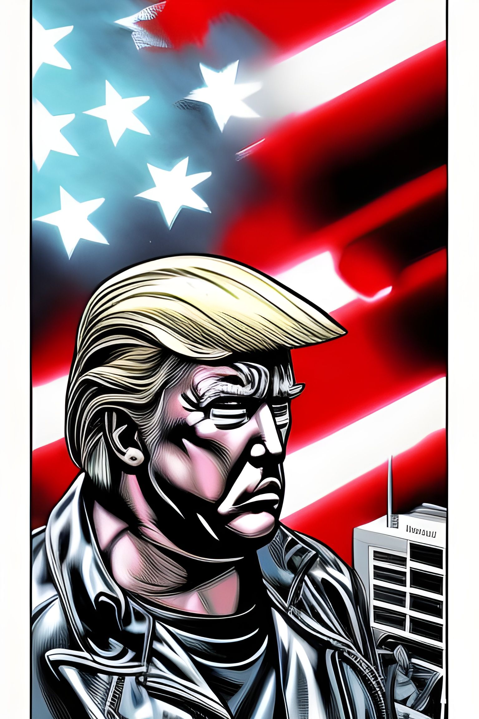 Donald Trump as The Terminator
