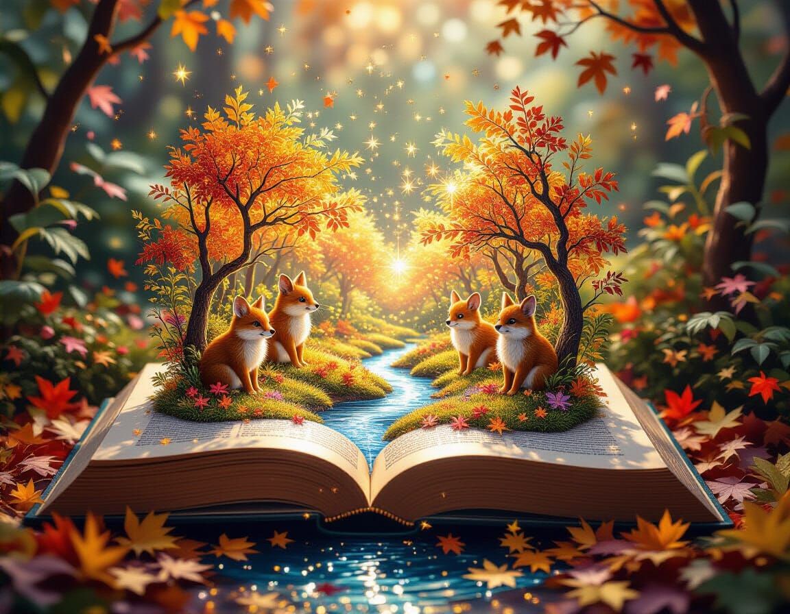 Book of autumn world