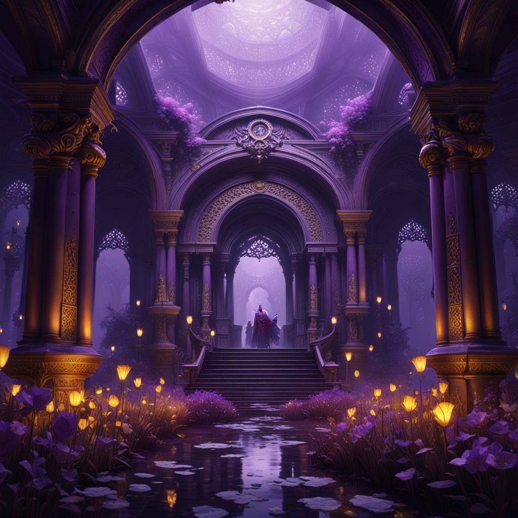 Dark Fantasy Masterpiece in Hyperdetailed Style