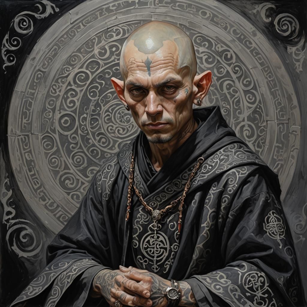 Henrik the 1/2 elf way of shadow monk