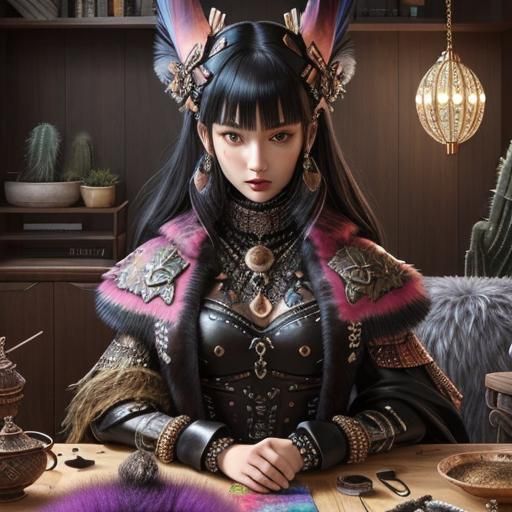 Amazing Textural Juxtaposition in Deep Colors