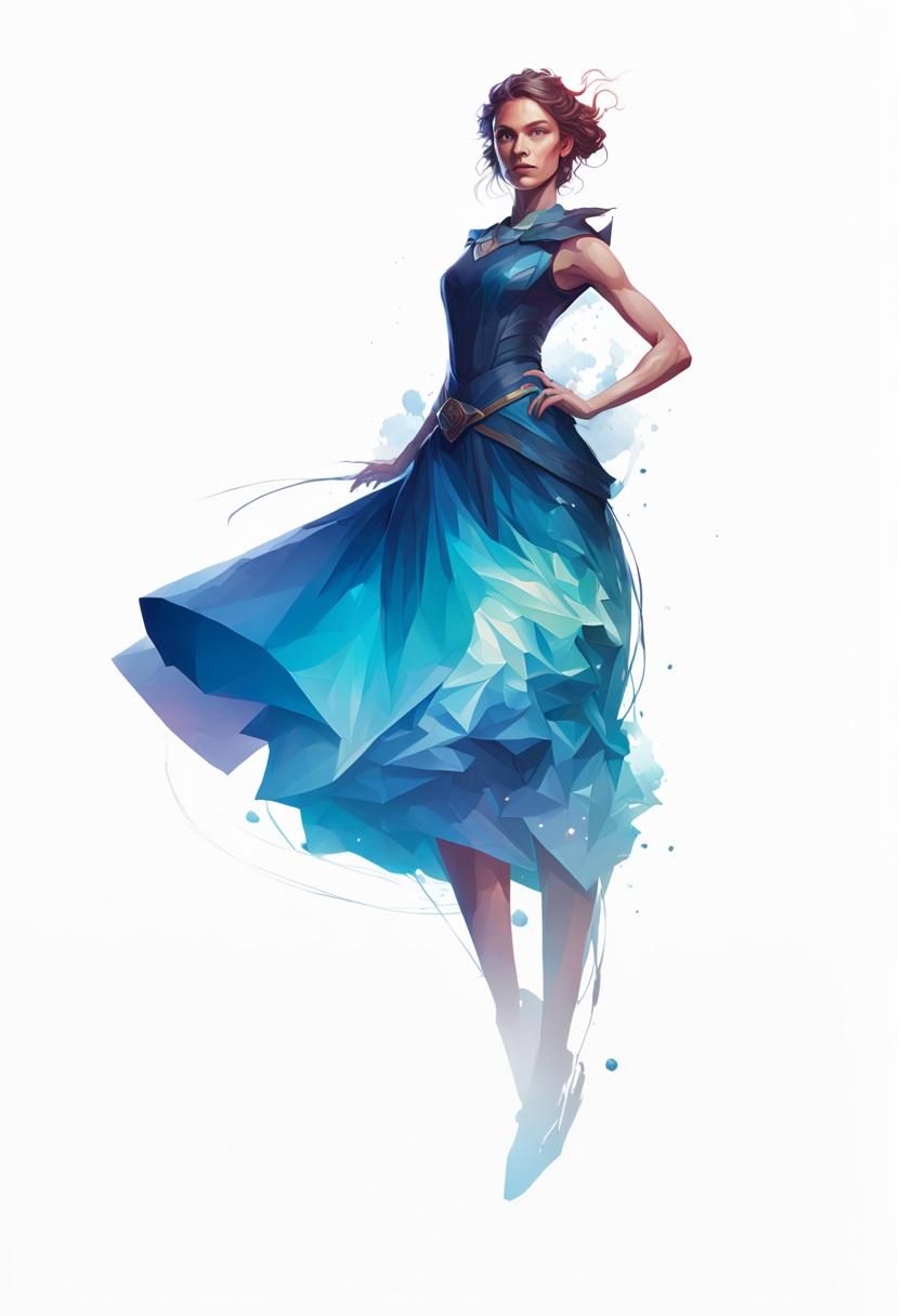 Detailed Portrait with Dynamic Lighting in Artstation Style