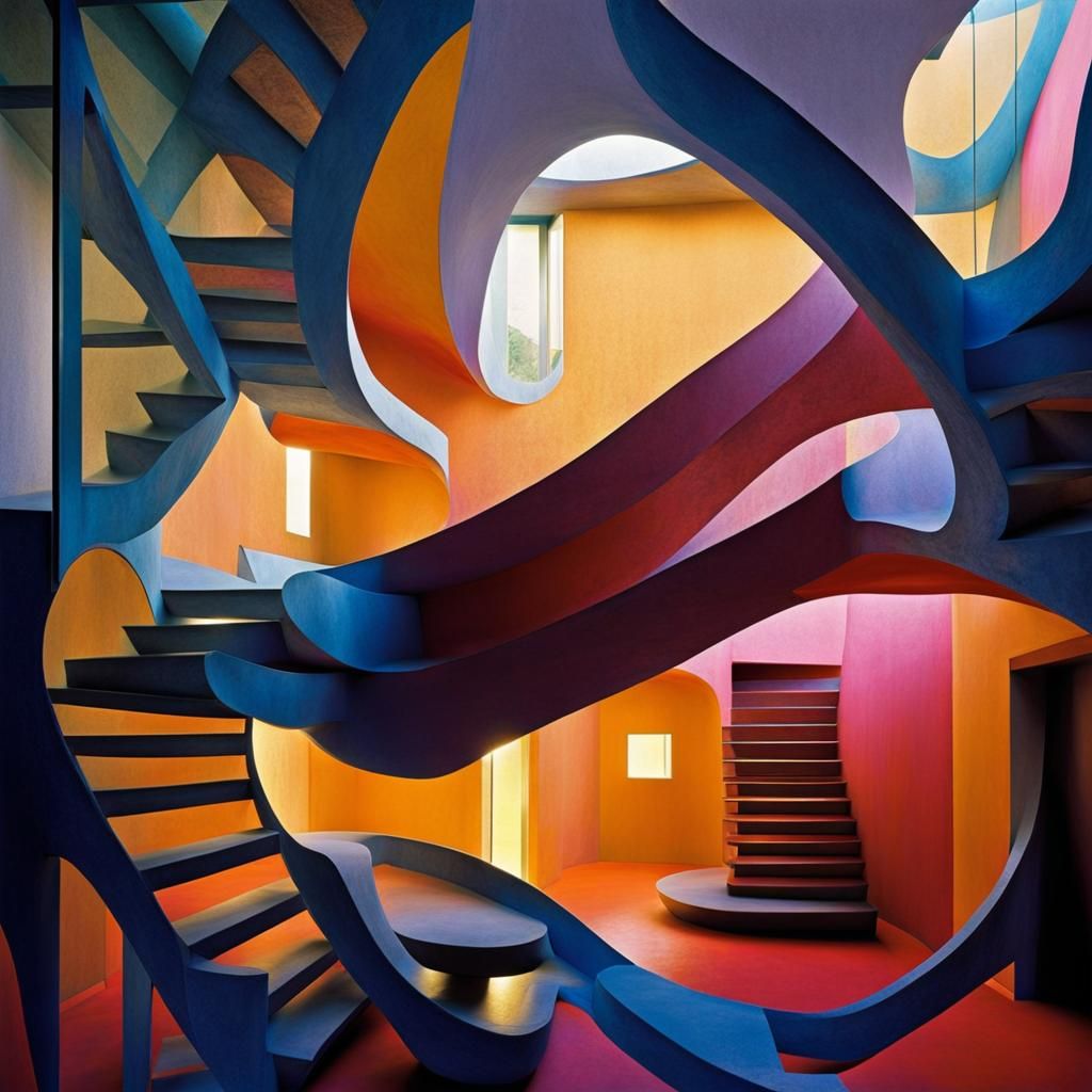 Surreal Interior Inspired by Luis Barragan