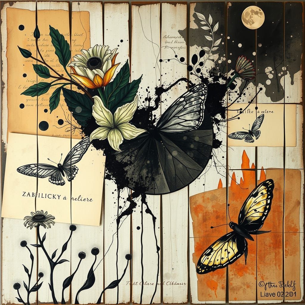 Dreamlike Tapestry of Nature Reclaiming the Land