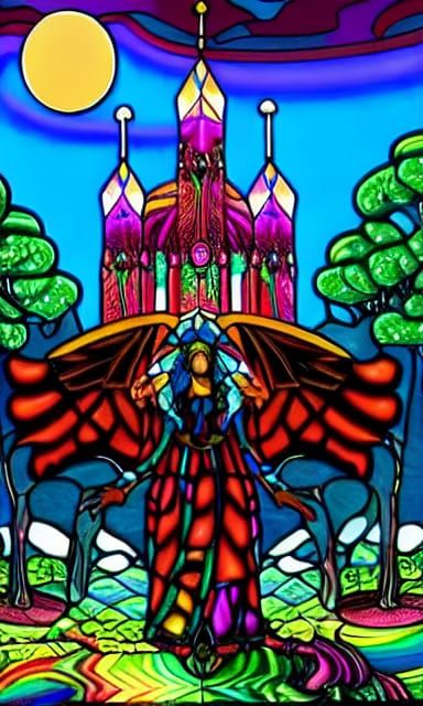 Detailed Stained Glass Design in HD