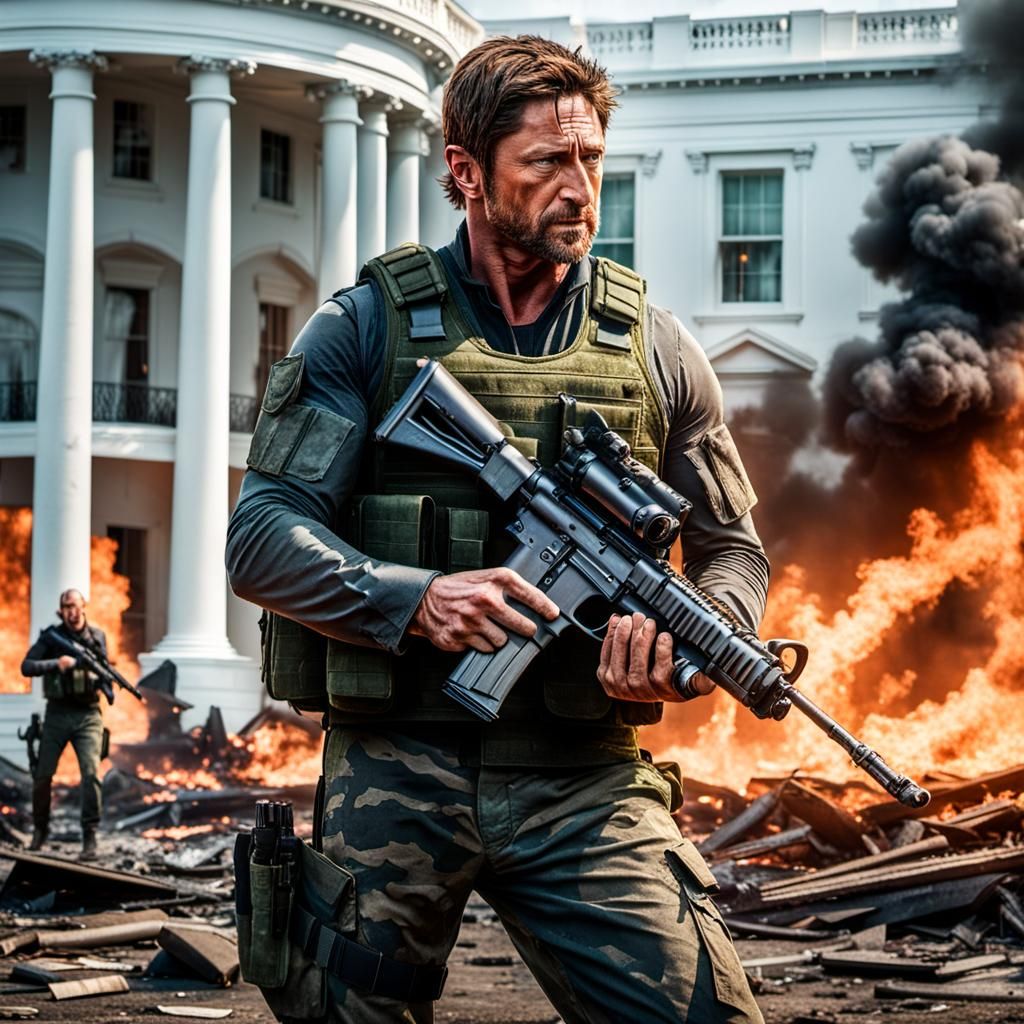 Olympus has fallen, Gerard Butler