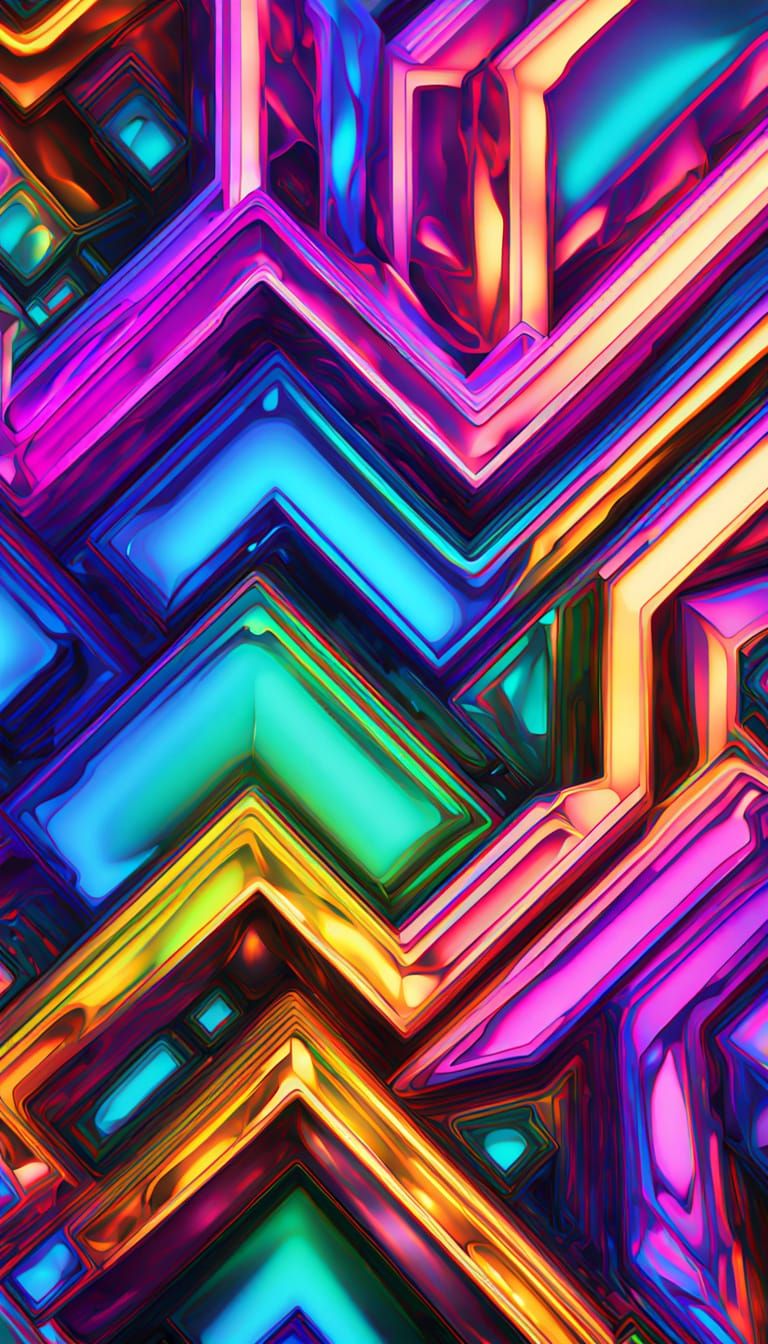 Psychedelic Cosmic Art in 3D