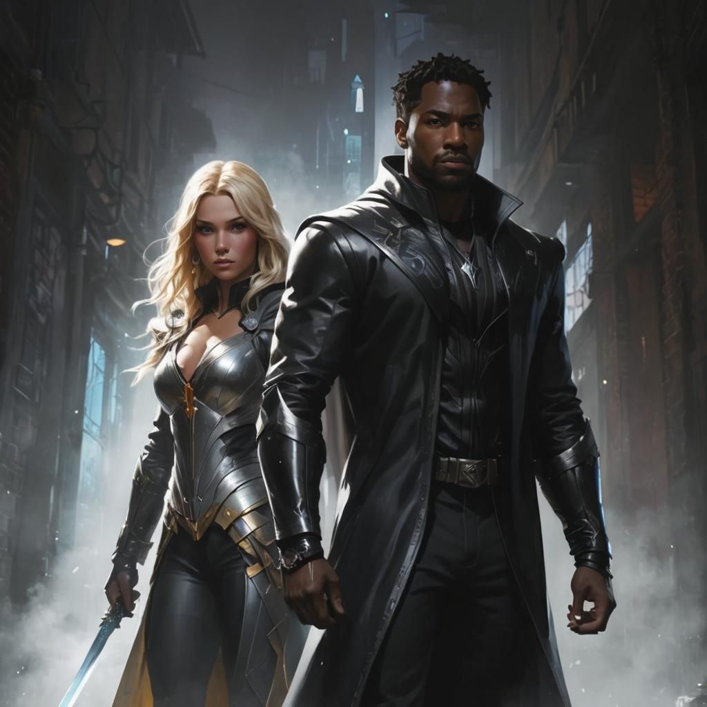 Cloak and Dagger: Stylized Urban Portrait