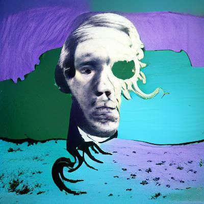 Dunwich Horror in Andy Warhol Style
