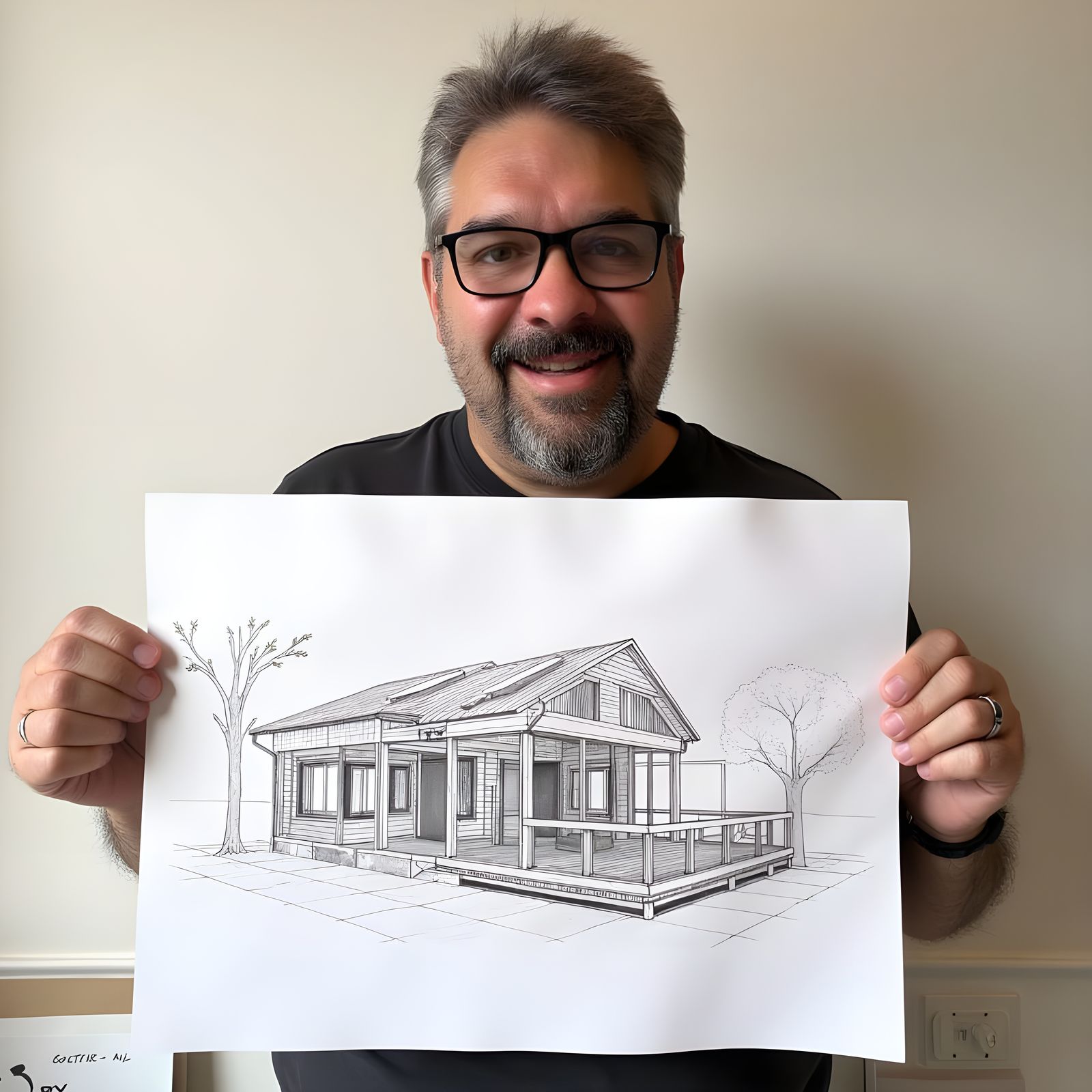 Smart Architect Reveals Futuristic House Blueprint in Cyberp...