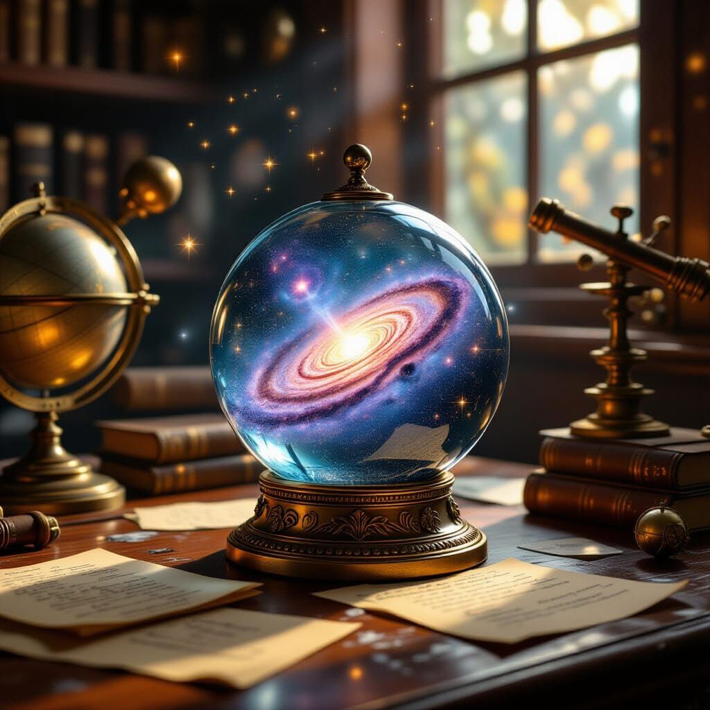 Galaxy in Glass Orb: Science Fantasy Realism
