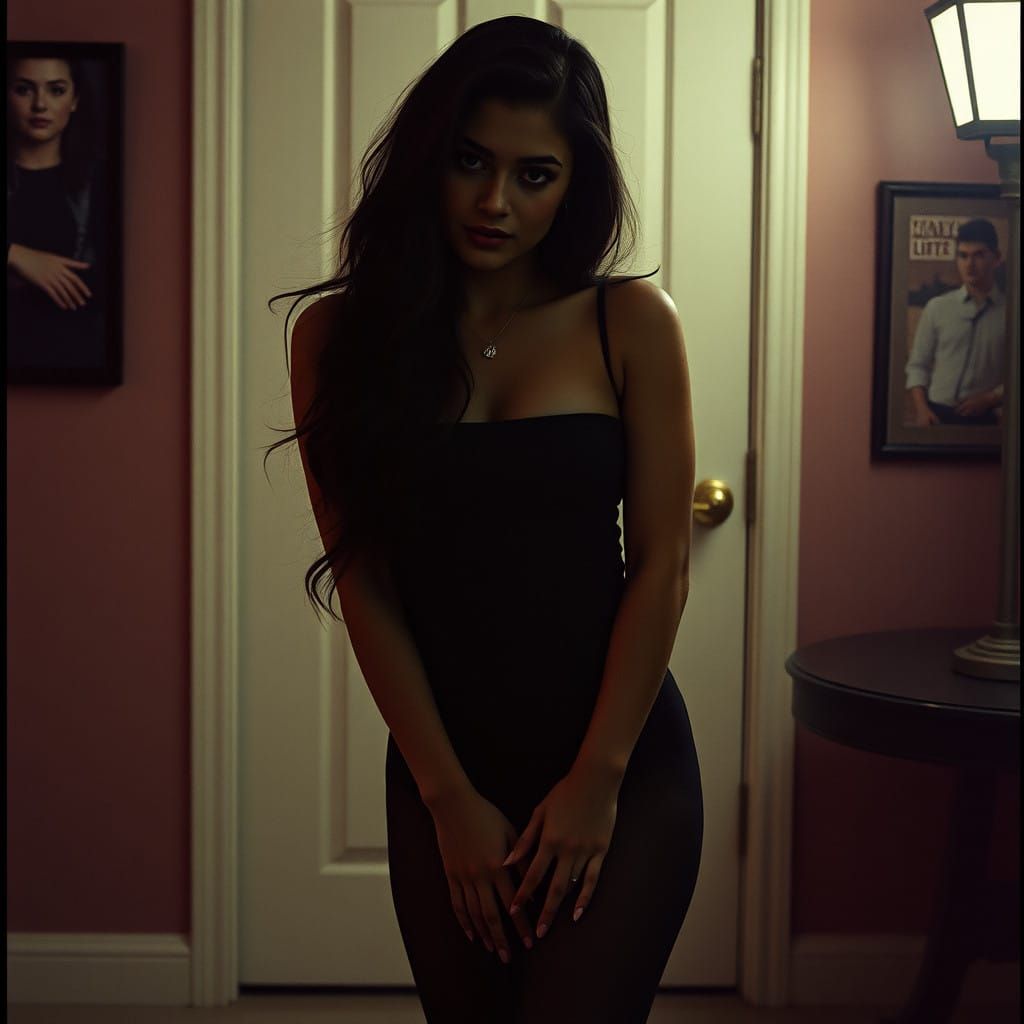 Selena Gomes,Veronica,, black pantyhose, Riverdale