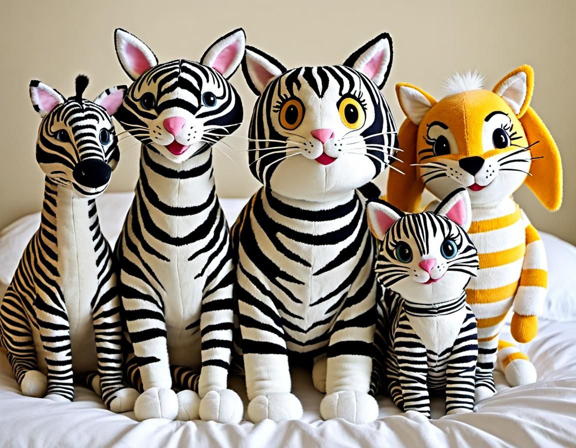 Whimsical Boogie Woogie Creatures Having Fun