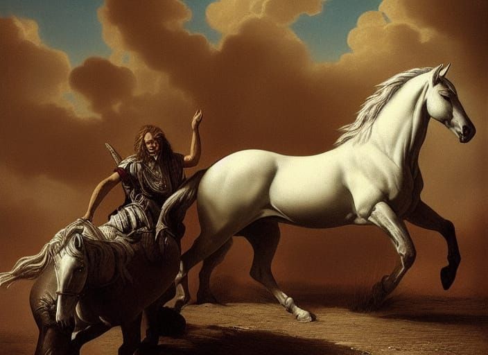 White Horse Rider: A Dark Fantasy Revelation
