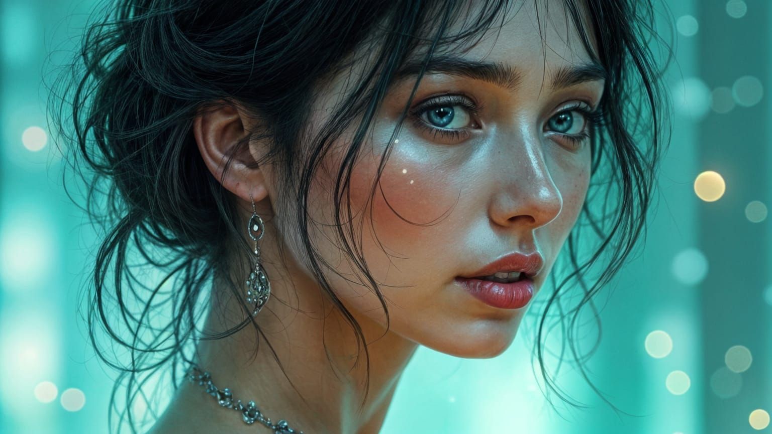 Portrait Photography Study in Midjourney Style