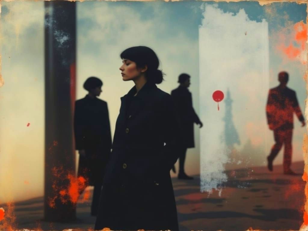 Fashion Photo Spread in Soft Focus Autochrome Style