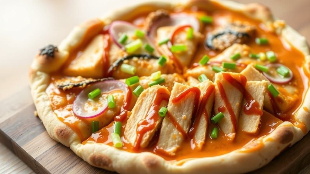 Japanese Katsu Curry Pizza: A Culinary Fusion